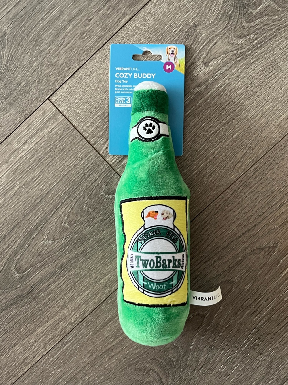 NWT 3 Beers and a Hedgehog Dog Chew Toys from Vibrant Life - Picture 8 of 14